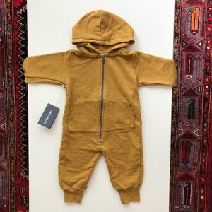 NWT 18-24mo Fleece ‘Happy Romper’ from Mini Mioche